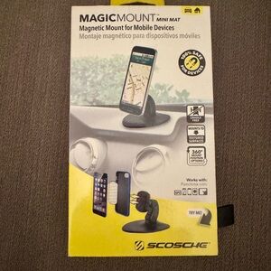 MagicMount Mini‎ Mat Magnetic Mount - Black